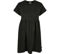Urban Classics Women's Organic Empire Valance Tee Dress Casual, Black, M