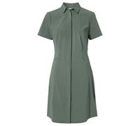 Vaude Farley Stretch Short Sleeve Dress Green 46 Woman