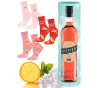 Women's Drinks Socks Gift Set - 3 Pairs UK 2.5-6.5