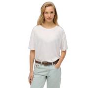 Women's drop shoulder T-shirt Superdry Studios Blanc L
