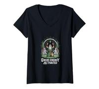 Womens Druid Energy Activated Funny Pagan Nature Quote V-Neck T-Shirt