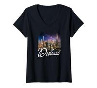 Womens Dubai V-Neck T-Shirt
