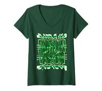 Women's Dublin Vision Emerald Shockwave V-Neck T-Shirt
