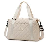 Women's Duffle Bag Large Capacity Travel Shoulder Bag for Short Trip with Easy Attach to Suitcase Handle Gym Handbag