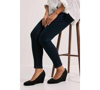 Dorothy Perkins Duke Wedge Court Shoes, 4, Natural Black