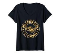 Women's Dune Buggy Funny Sand Driver V-Neck T-Shirt