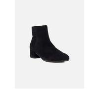 Dune Pippie Leather Women's Black Heeled Ankle Boots UK 7