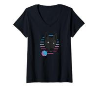 Womens Dutch Shepherd V-Neck T-Shirt