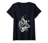 Womens E Street Band Bruce Springsteen Tunnel Of Love Express Tour V-Neck T-Shirt