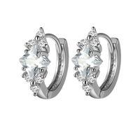 Women's Earrings And Fashionable Earrings Elegant Zircon Ear Clips For Women (A, 1. 8)