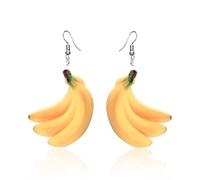 Women's Earrings Exquisite Fruit Earrings: Celebrate Summer All Year Round With These Stunning Handmade Accessories - Don't Miss Out! (B, 7x3. 9cm)