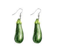 Womens Earrings Fruit & Vegetable Themed Dangle Earrings - Lightweight Acrylic Drop Quirky Food Jewelry For & Teens Statement For Everyday Wear Parti