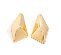 Women'S Earrings Geometric Abstract Modernist Earrings Asymmetric Faceted Stud For Minimalist Dangle Drop Fashion Jewelry