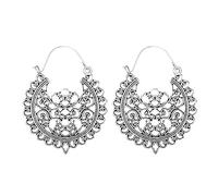 Women's Earrings Jewellery Sterling Silver Hoop Earrings Ethnic Drop Earrings Enamel Earrings Elegant Crystal Earrings, one size, Alloy Steel, No Gemstone