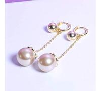 Women's Earrings Korean Retro Style Pearls Earrings for Women S925 Silver Needle Micro Incrustation Earrdrop Earrring Temperament Goat Gland, LJBLEUSK