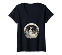 Women's Easily Distracted by Regency Romances - Jane Austen Fan V-Neck T-Shirt
