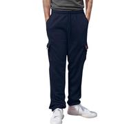 Womens Easter Outfit Mencomfy Pants Mens Mens Elastic Waist Casual Trousers White Cricket Trousers Mens Work Trousers Slim Fit Stretch Mens Black Trousers Elasticated WAIS Navy-A XL
