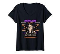 Women's Echo Soul - Y2K Streetwear V-Neck T-Shirt