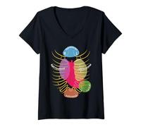 Womens Echocardiography Acoustic Windows Technician Gift T-Shirt V-Neck T-Shirt