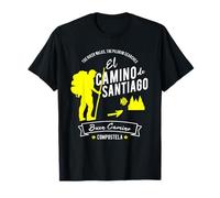 Women's El Camino de Santiago Pilgrim Buen Camino Compostela T-Shirt