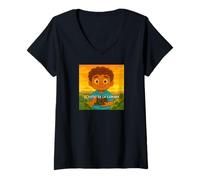 Womens El Niño de la Cámara - Diseño Oficial del Cuento Ilustrado V-Neck T-Shirt