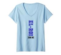 Women's El Roi Saw Me - NSPPD What God Cannot Do Does Not Exist V-Neck T-Shirt