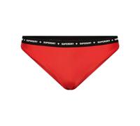 Women's elastic jersey bottoms Superdry Code Micro Rouge XL