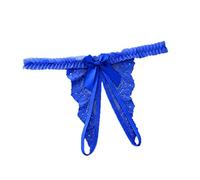 Women's Elastic Panties G String Sexy Underwear Hipsters Crotchless Flattering Funny Briefs Breathable Thongs Cutout Lace Sheer Cute Bikini Panties Soft Tangas Tummy Control Cheeky Blue