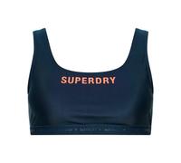 Women's elastic swimsuit top Superdry Code Micro Bleu L