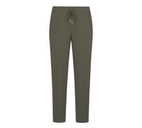 Womens Elasticated Back Jogging Trousers in Twill COMMA Vert 42