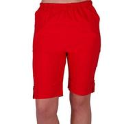 Womens Elasticated Casual Capri Shorts Bermuda Crop Pants Plain Summer Trousers