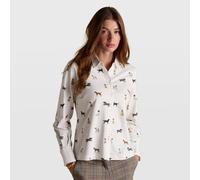 Women's Eleanor Tomlinson Dogs Jersey Shirt, Beige 12