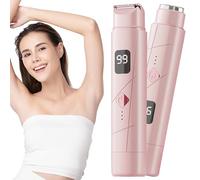 Women's Electric Shaver, 2 in 1 Double Head Rechargeable Shaver for Women, Painless Intimate Shavers for Women, IPX7 Waterproof Wet/Dry Hair Trimmer for Face, Bikini, Armpits, Underarm, Legs, Arms