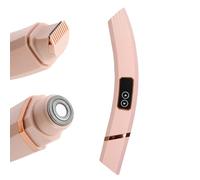 Women's Electric Shaver - Double Head Waterproof Wireless USB Rechargeable Portable USB Charging for Sensitive Skin Armpits Legs Face Delicate Areas