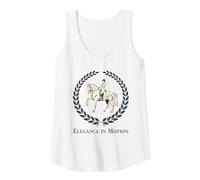 Womens Elegance in Motion Horse Riding Dressage Tank Top