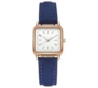 Women's Elegant Cute Quartz Leather Strap Watch Dress Watch with Leather Wrist Stainless Wrist Watches Mens Watched (J, One Size)
