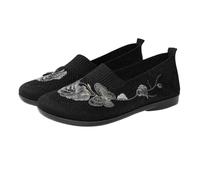 Women's Elegant Flat Shoes, Boat Shoes, Closed Flat Shoes, Large | Sizes pumps fish low shoes, lightweight breathable slip-on shoes, non-slip casual shoes, seniors women's shoes