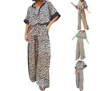 Women's Elegant Set Loose Sweat Suit Women's Cotton Leisure Suit Large Sizes Sports Suit Long Sleeve Jogging Suit Baggy Tracksuit Loungewear Summer Outfits Streetwear Suit, red, L