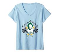 Womens Elf Buddy Cotton-Headed Ninny-Muggins V-Neck T-Shirt