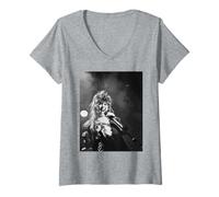 Women's Elkie Brooks Live Solo Post Vinegar Joe 1989 V-Neck T-Shirt