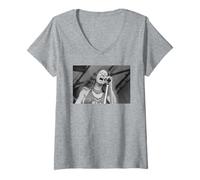 Women's Elkie Brooks Live Vinegar Joe Dada Singer 1972 V-Neck T-Shirt