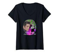 Womens Elvis Presley_001 V-Neck T-Shirt