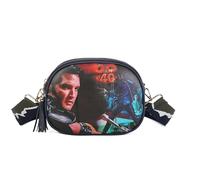 Womens Elvis Presly Tassel Handbag Timeless Design Shoulder Crossbody Bag -E15-NY