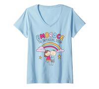 Womens Embrace The Impending Doom V-Neck T-Shirt