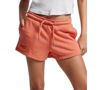 Superdry Vintage Logo Embroidered Sweat Shorts Orange XL Woman