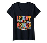 Women's EMDR Therapist V-Neck T-Shirt