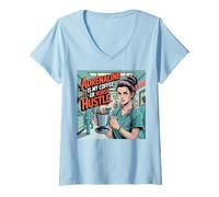 Womens Emergency Room Nurse Emergency Nursing Emergency Department V-Neck T-Shirt