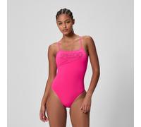 Women's Endurance+ Logo Thin Strap Swimsuit Pink - 40 Margarita Pink 40