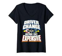 Women's Endurance Racing Team Grassroots Race Crew Gift V-Neck T-Shirt