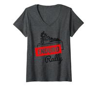 Women's Enduro Rally Adventure Since 2010 Racer Legend V-Neck T-Shirt